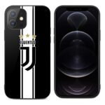 Juventus FC Stoßfest Glaskasten Handyhüllen & Cover Für IPhone 12