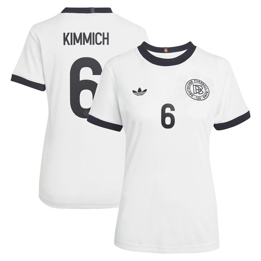 Deutschland Joshua Kimmich 6 Frauen Home Trikot EM 2025 Deutschland Joshua Kimmich 6 Frauen Home Trikot EM 2025