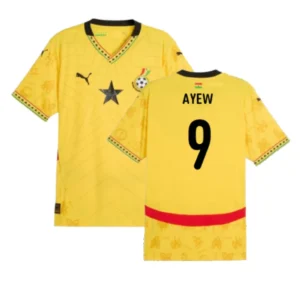 Ghana Jordan Ayew 9 Home Trikot 2024-2025