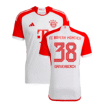 Bayern München Ryan Gravenberch 38 Home Trikot 2023-2024