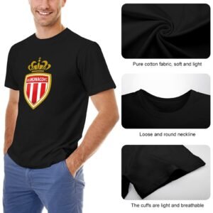 AS Monaco Core Stretch Slim Cneck Gildan Tee T-Shirt Herren