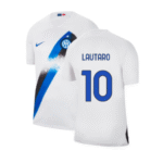 Inter Mailand Lautaro Martinez 10 Away Trikot 2023-2024
