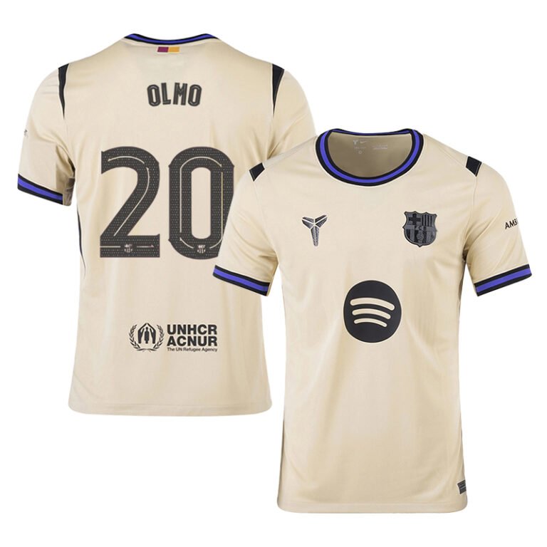 FC Barcelona Dani Olmo 20 Away Trikot 2025-2026