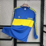 Boca Juniors Retro Langarm Home Trikot 1981-1982