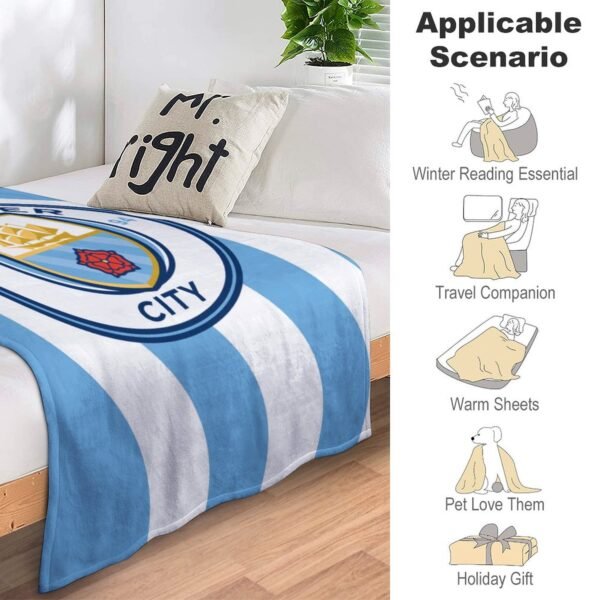 Manchester City Decken, Superweiche Decken, Verschiedene Größen Von Decken