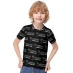 Juventus FC Jungen Mädchen Kurzarm 3D-Druck T-Shirt Rundhals-Sommerhemd Tops