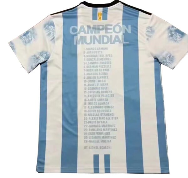 Argentinien Gedenkausgabe Sondertrikot WM 2022 Meister Mit 3 Sterne