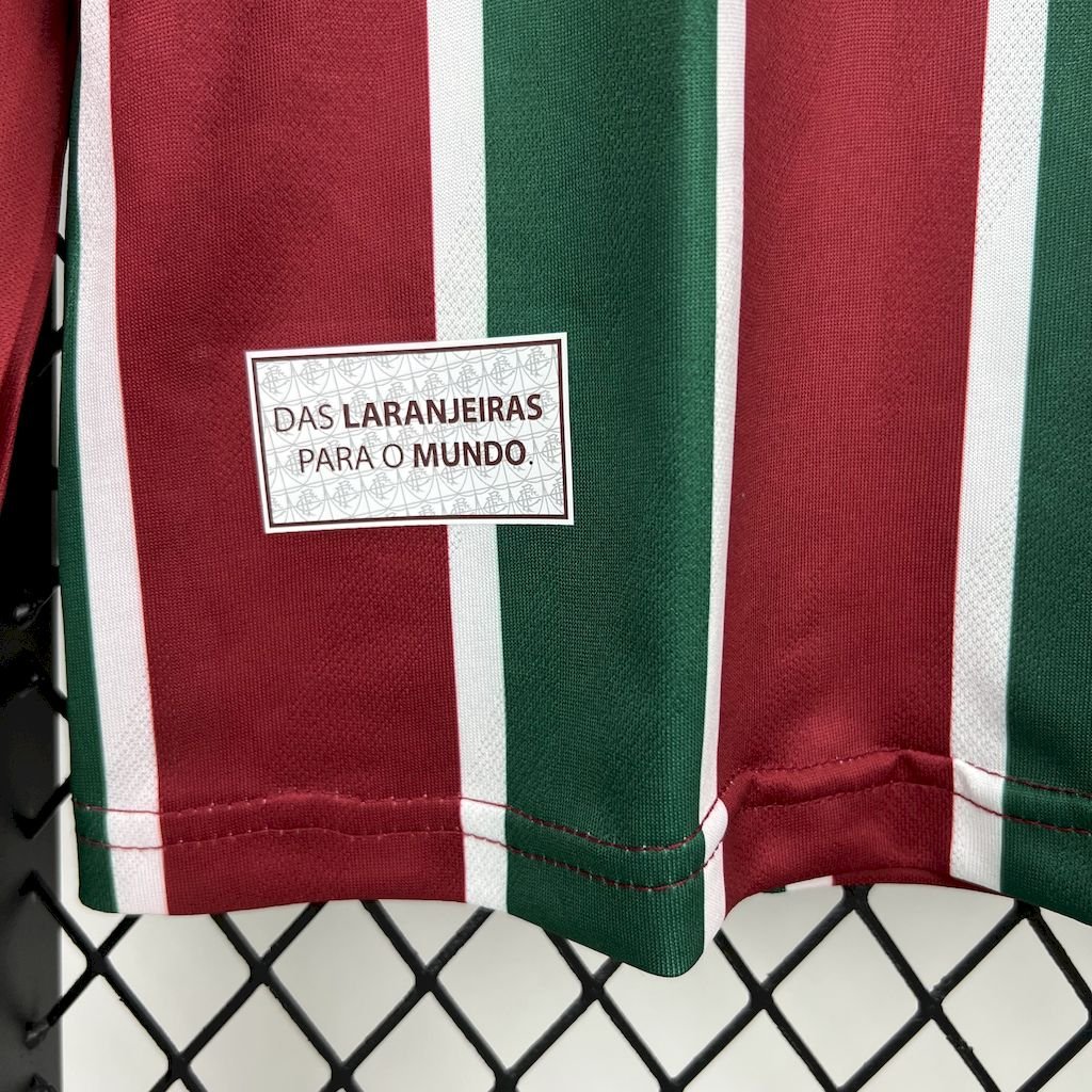 Fluminense Langarm Home Trikot 2025-2026 Fluminense Langarm Home Trikot 2025-2026