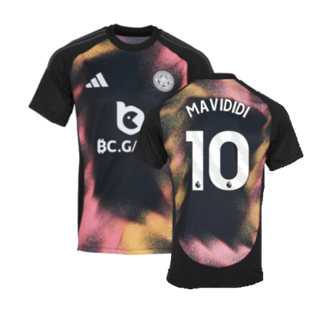 Leicester City Stephy Mavididi 10 Away Trikot 2024-2025