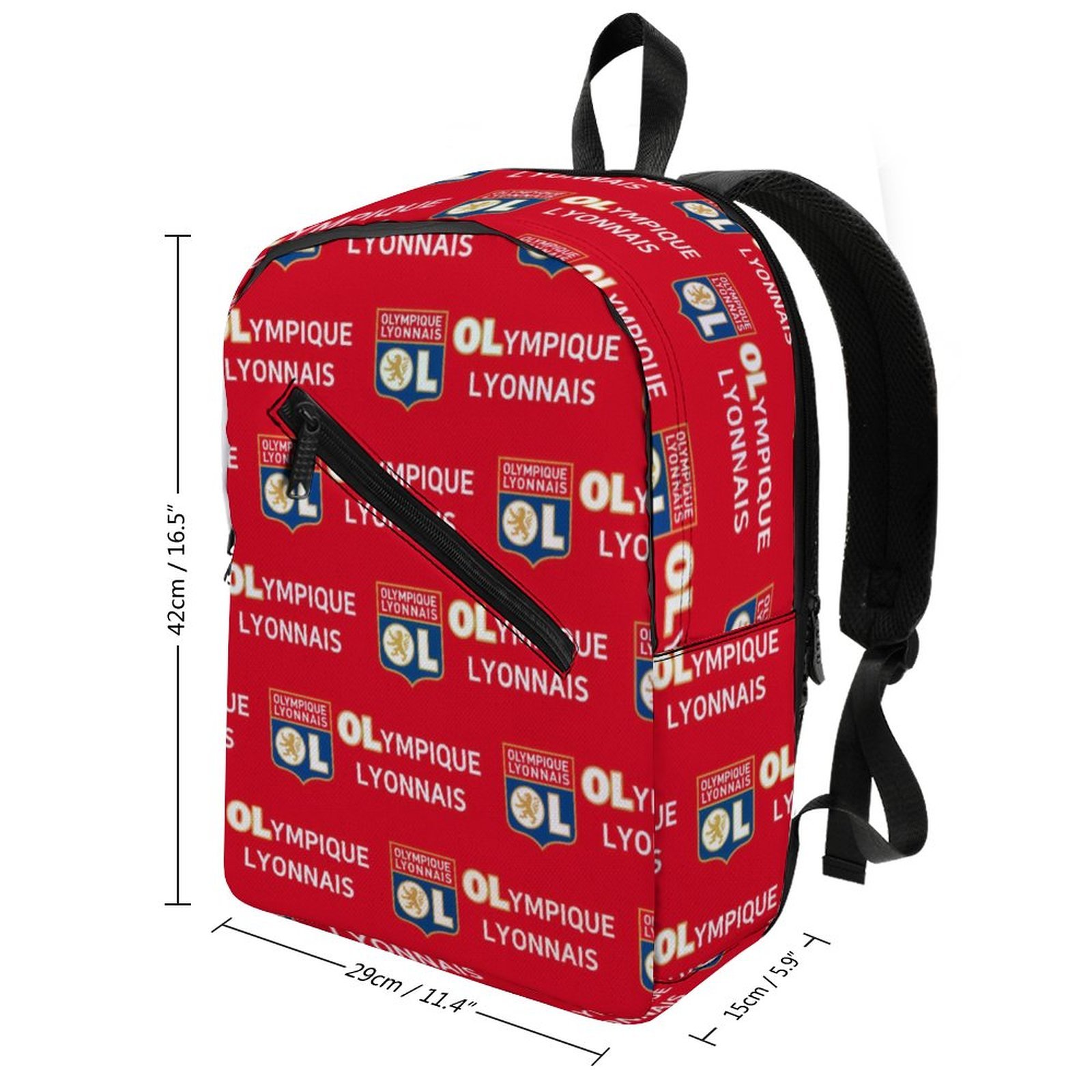 Olympique Lyonnais Unisex Backpack Rucksack Outdoor Wanderrucksack Olympique Lyonnais Unisex Backpack Rucksack Outdoor Wanderrucksack
