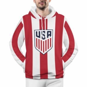 Vereinigten Staaten Kapuzenpulli Mit Fleece Für Männer Und Frauen