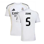 Real Madrid Zinedine Zidane 5 Home Trikot 2025-2026
