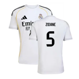 Real Madrid Zinedine Zidane 5 Home Trikot 2025-2026