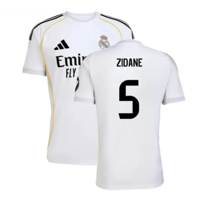 Real Madrid Zinedine Zidane 5 Home Trikot 2025-2026