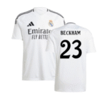 Real Madrid David Beckham 23 Home Trikot 2024-2025