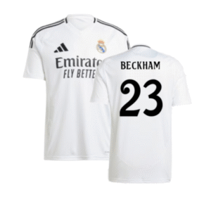 Real Madrid David Beckham 23 Home Trikot 2024-2025