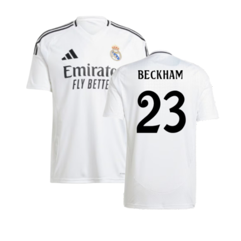 Real Madrid David Beckham 23 Home Trikot 2024-2025