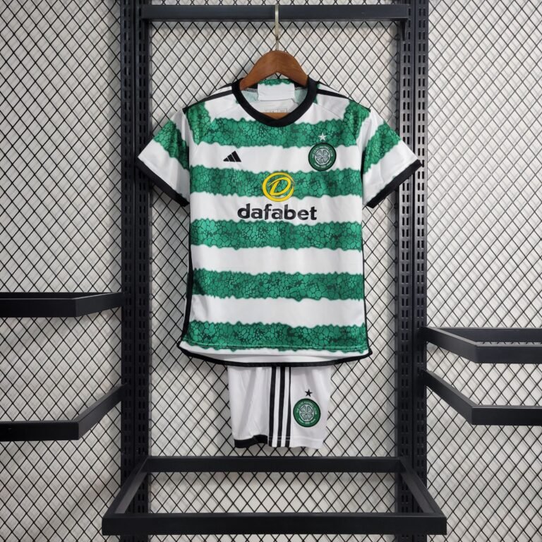 Glasgow Celtic Heimtrikot Kinder Minikit 2023-2024