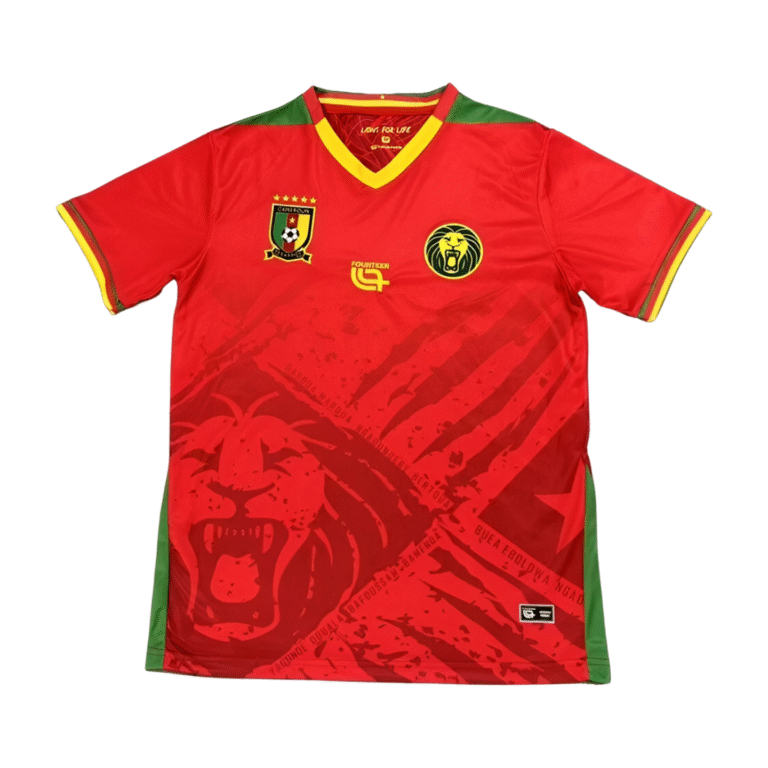 Kamerun Away Trikot 2025-2026 - Rot