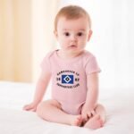 Hamburger SV Baby Bodysuit Strampler Schlafanzug Mit Kurzen Ärmeln