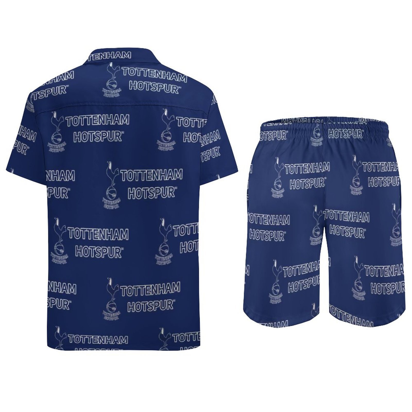 Tottenham Hotspur Lässiges Strandbekleidungsset Kurzärmeliges Hemd Plus Strandhose Tottenham Hotspur Lässiges Strandbekleidungsset Kurzärmeliges Hemd Plus Strandhose