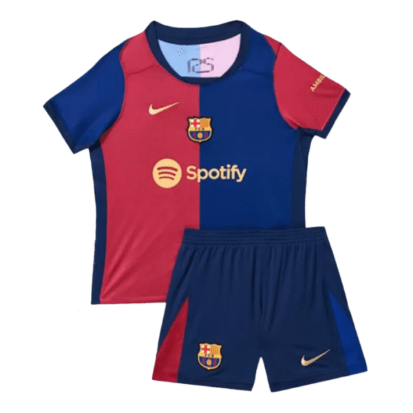 FC Barcelona Heimtrikot Kinder Mini Kit 2024-2025