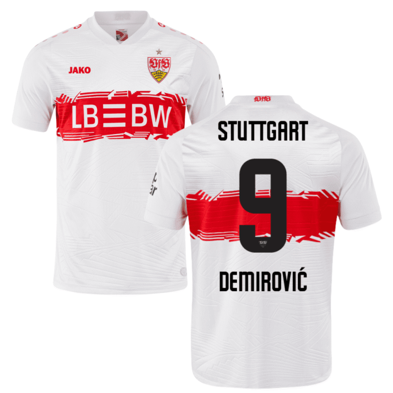 VfB Stuttgart Ermedin Demirovic 9 Home Trikot 2025-2026