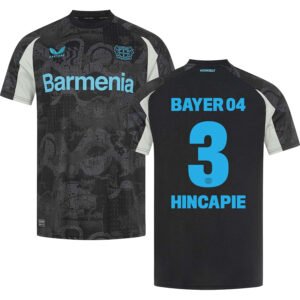 Bayer Leverkusen Piero Hincapié 3 Third Trikot 2024-2025