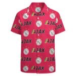 Ajax Kurzärmelige Herrenhemden, Passform Sommer Kurzarm Casual Button-Down Hemden