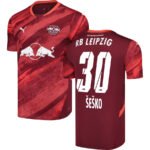 RB Leipzig Benjamin Šeško 30 Away Trikot 2024-2025