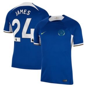 Chelsea Reece James 24 Home Trikot 2023-2024