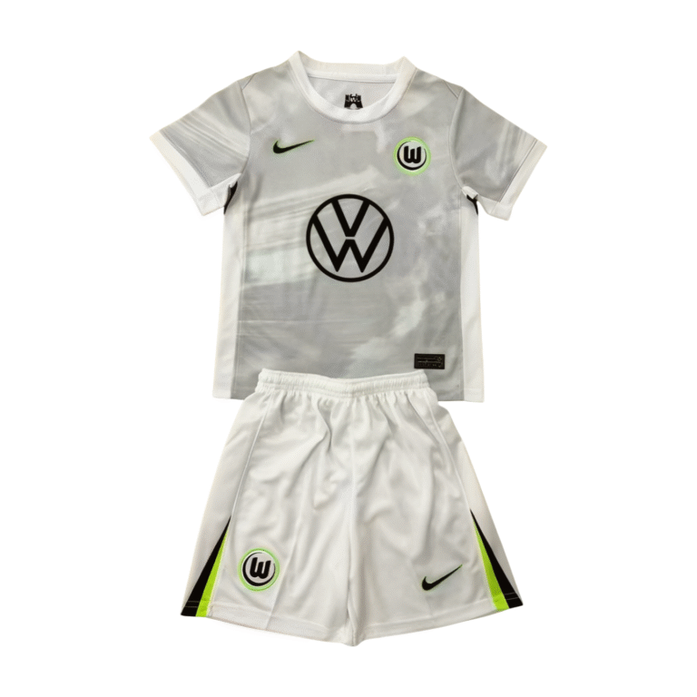 VFL Wolfsburg Auswärtstrikot Kinder Minikit 2025-2026
