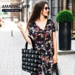 Inter Mailand Frauen Tragetasche Oxford-Stoff Einkaufsbeutel Tote Bag