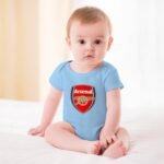 Arsenal Baby Bodysuit Strampler Schlafanzug Mit Kurzen Ärmeln