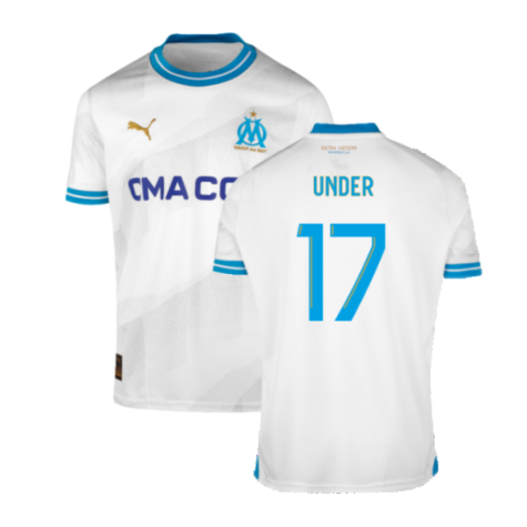 Olympique Marseille Cengiz Ünder 17 Home Trikot 2023-2024