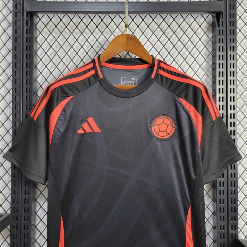 Kolumbien Away Trikot 2024-2025 - Schwarz Kolumbien Away Trikot 2024-2025 - Schwarz