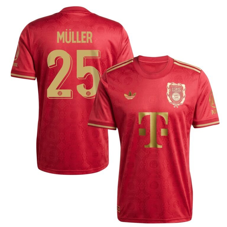 FC Bayern München 125 Jahre Thomas Müller 25 Jubiläumstrikot 2024-2025