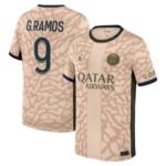 Paris Saint-Germain Gonçalo Ramos 9 Fourth Trikot 2023-2024