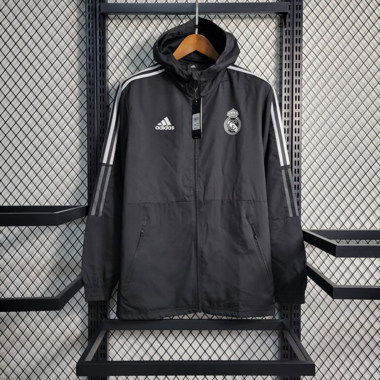 Real Madrid Windbreaker 2023-2024 - Schwarz