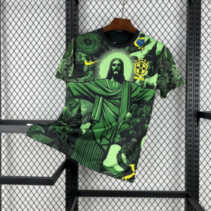 Brasilien Jesus Christus der Erlöser Sondertrikot 2025-2026 - Grün