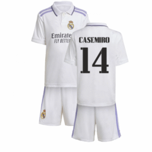 Real Madrid Casemiro 14 Heimtrikot Kinder Mini Kit 2022-2023