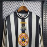 Newcastle United Langarm Home Retro Trikot 1995-1997