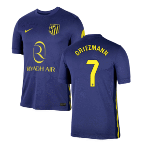 Atletico Madrid Antoine Griezmann 7 Away Trikot 2025-2026