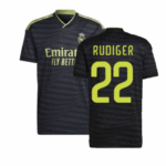 Real Madrid Antonio Rüdiger 22 Third Trikot 2022-2023