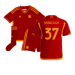 AS Rom Leonardo Spinazzola 37 Heimtrikot Kinder Mini Kit 2023-2024