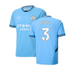 Manchester City Ruben Dias 3 Home Trikot 2024-2025