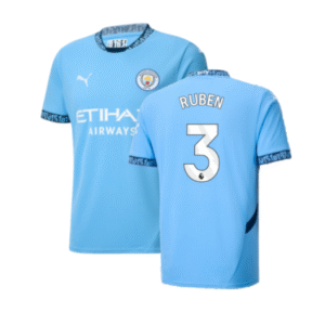 Manchester City Ruben Dias 3 Home Trikot 2024-2025