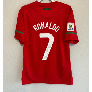 Portugal Cristiano Ronaldo 7 Retro Home Trikot WM 2010