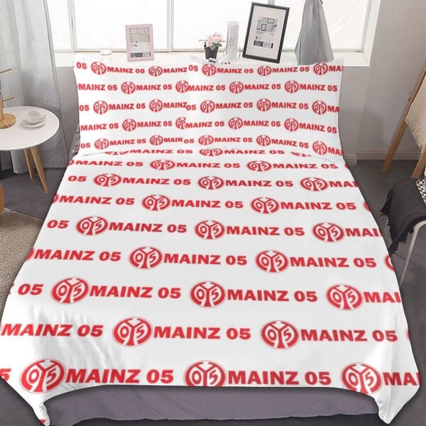 Mainz 05 Bettwäscheset 3 Stück Kinder Erwachsene Steppdeckenbezug Steppdeckenbezug Multi Size Laken Set