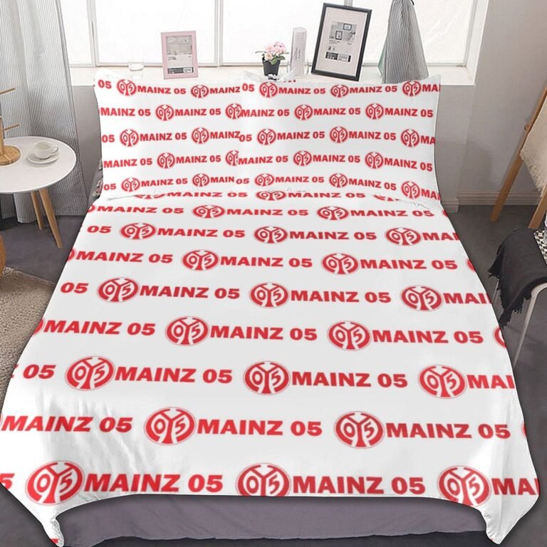 Mainz 05 Bettwäscheset 3 Stück Kinder Erwachsene Steppdeckenbezug Steppdeckenbezug Multi Size Laken Set